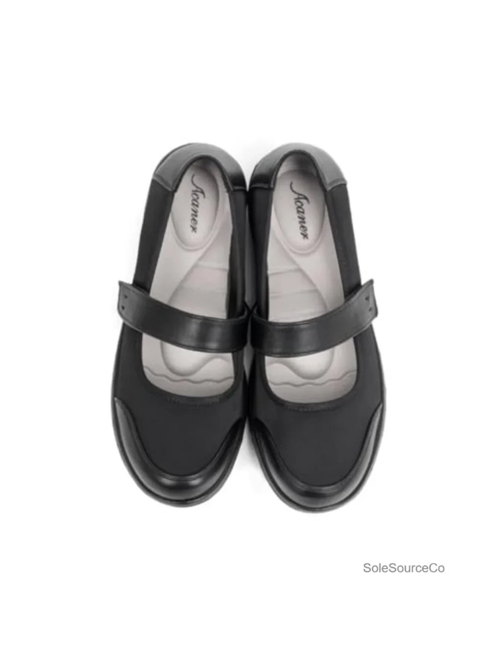 Women Orthopedic Mary Jane Flats Walking Shoes Round Toe Lightweight Slip On